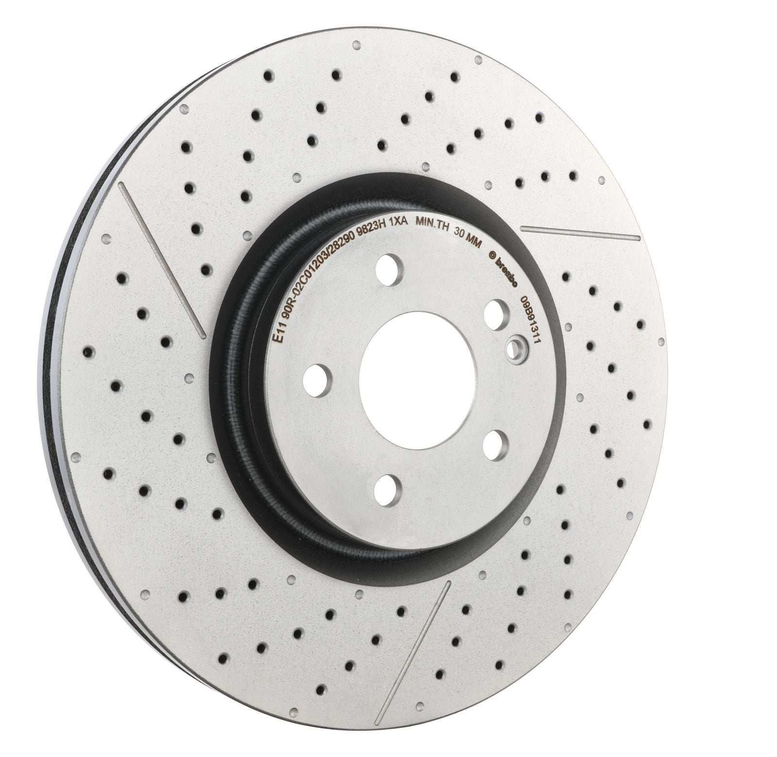 PRIME UV Coated Front Disc Brake Rotor - 09.B913.11_29
