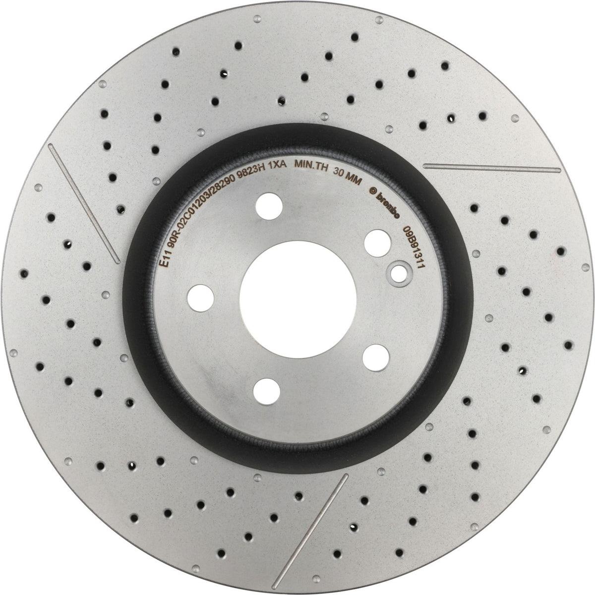 PRIME UV Coated Front Disc Brake Rotor - 09.B913.11_04