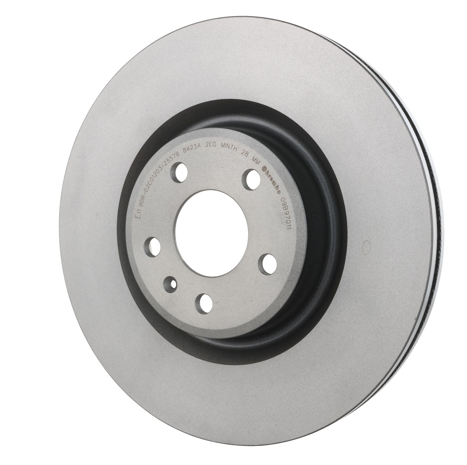 PRIME UV Coated Front Disc Brake Rotor - 09.B970.11_09