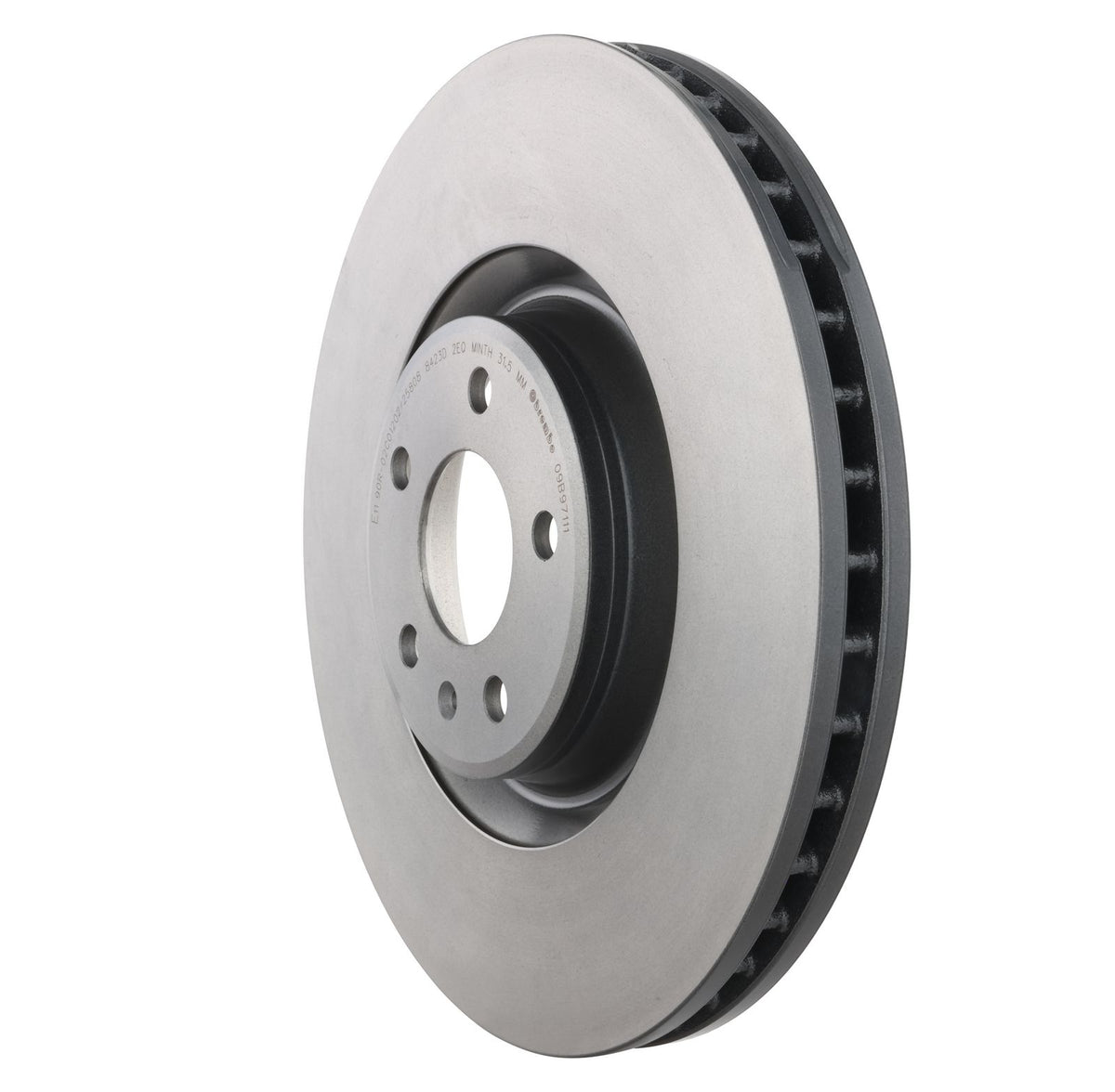 PRIME UV Coated Front Disc Brake Rotor - 09.B971.11_12
