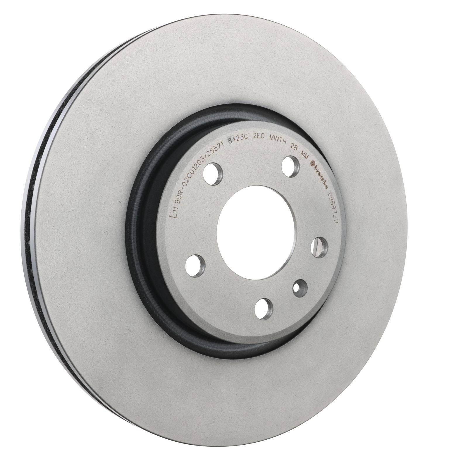 PRIME UV Coated Front Disc Brake Rotor - 09.B972.11_24