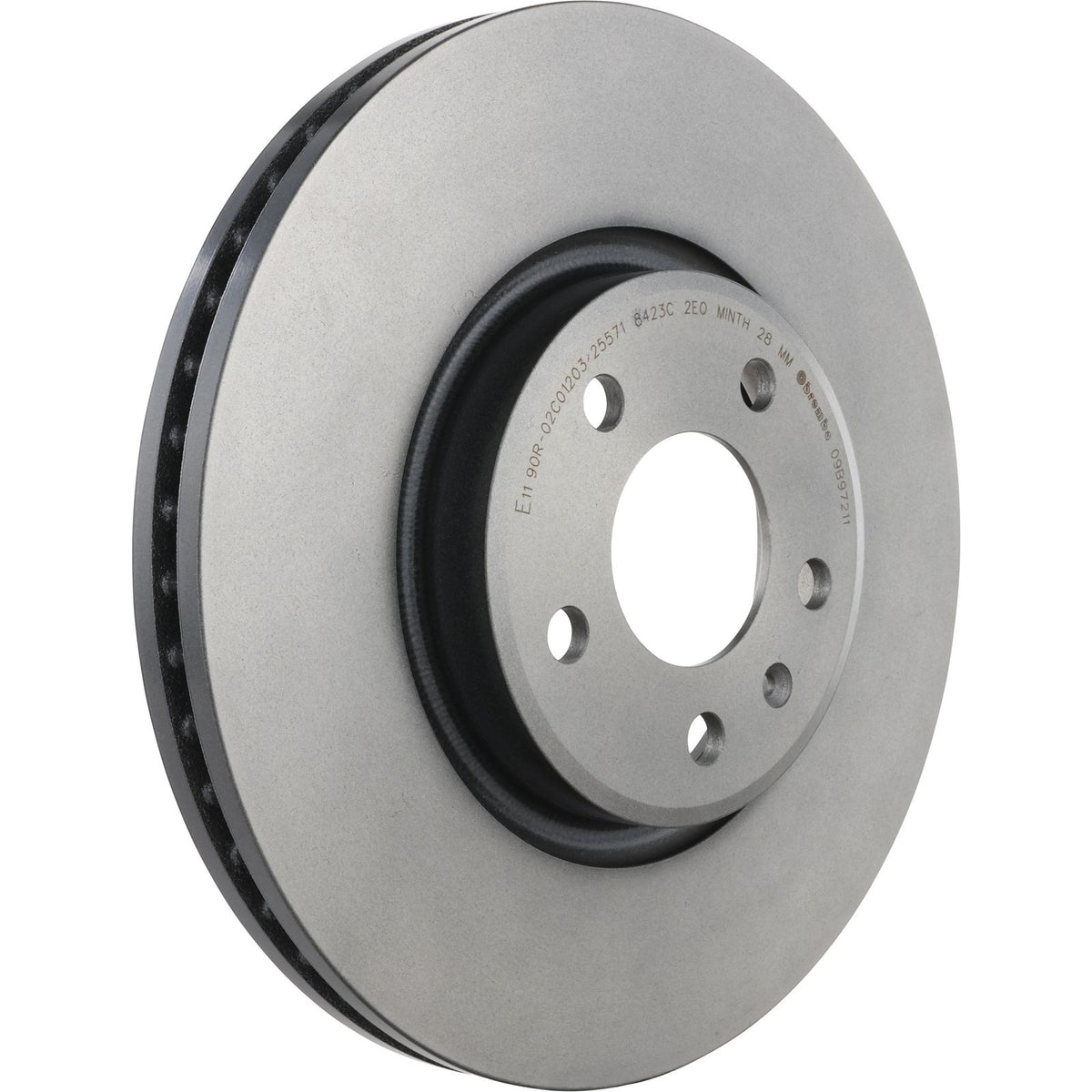 PRIME UV Coated Front Disc Brake Rotor - 09.B972.11_26