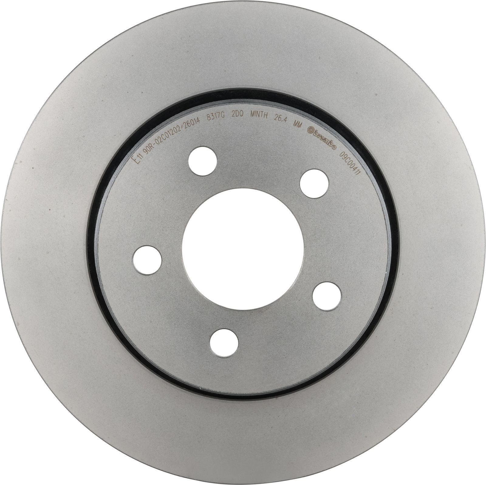 PRIME UV Coated Front Disc Brake Rotor - 09.C004.11_03