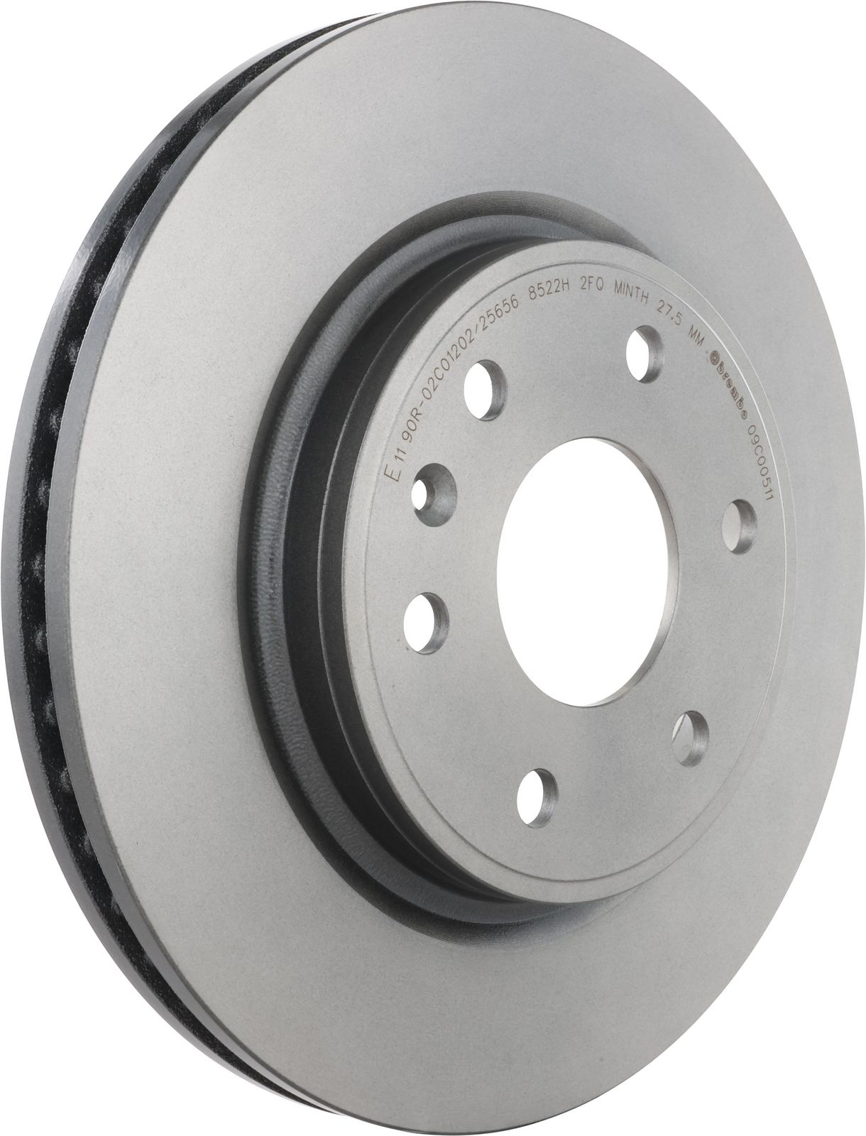 PRIME UV Coated Front Disc Brake Rotor - 09.C005.11_01