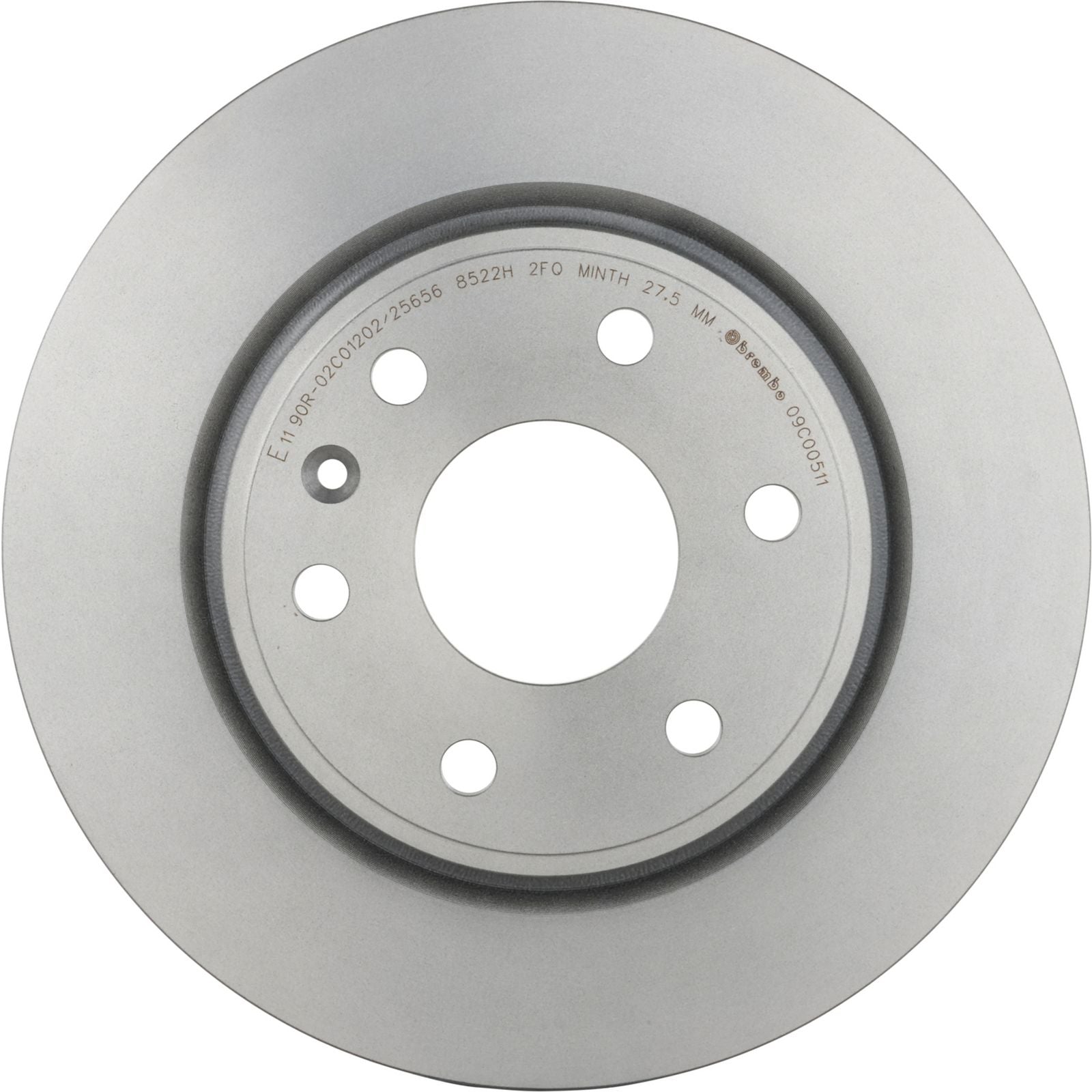 PRIME UV Coated Front Disc Brake Rotor - 09.C005.11_02