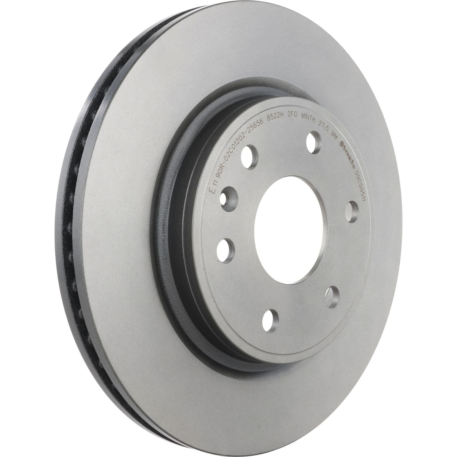 PRIME UV Coated Front Disc Brake Rotor - 09.C005.11_05