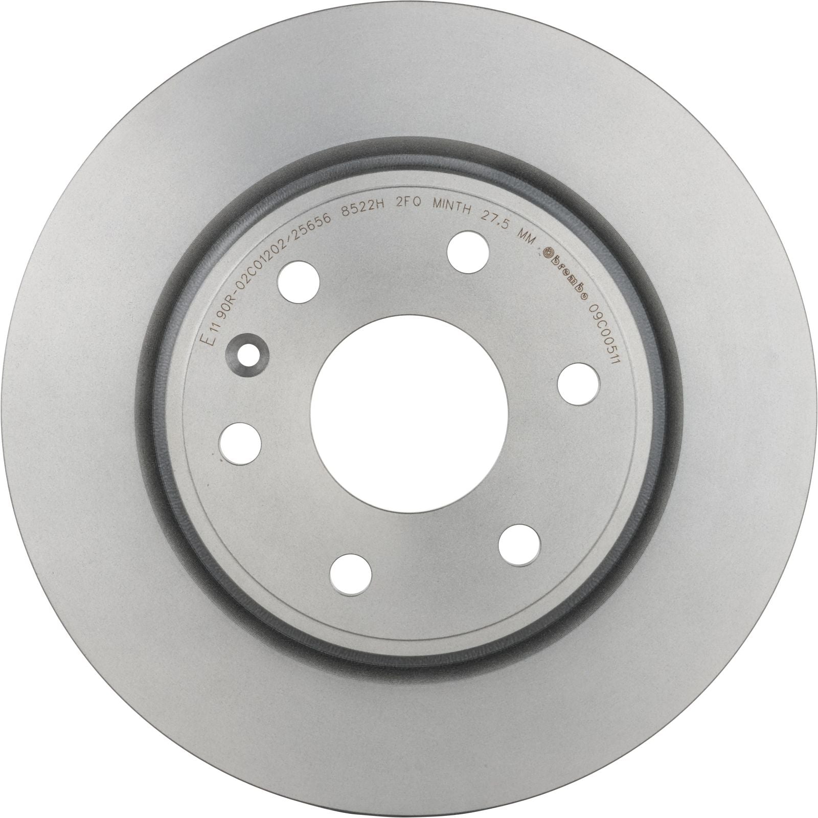 PRIME UV Coated Front Disc Brake Rotor - 09.C005.11_03