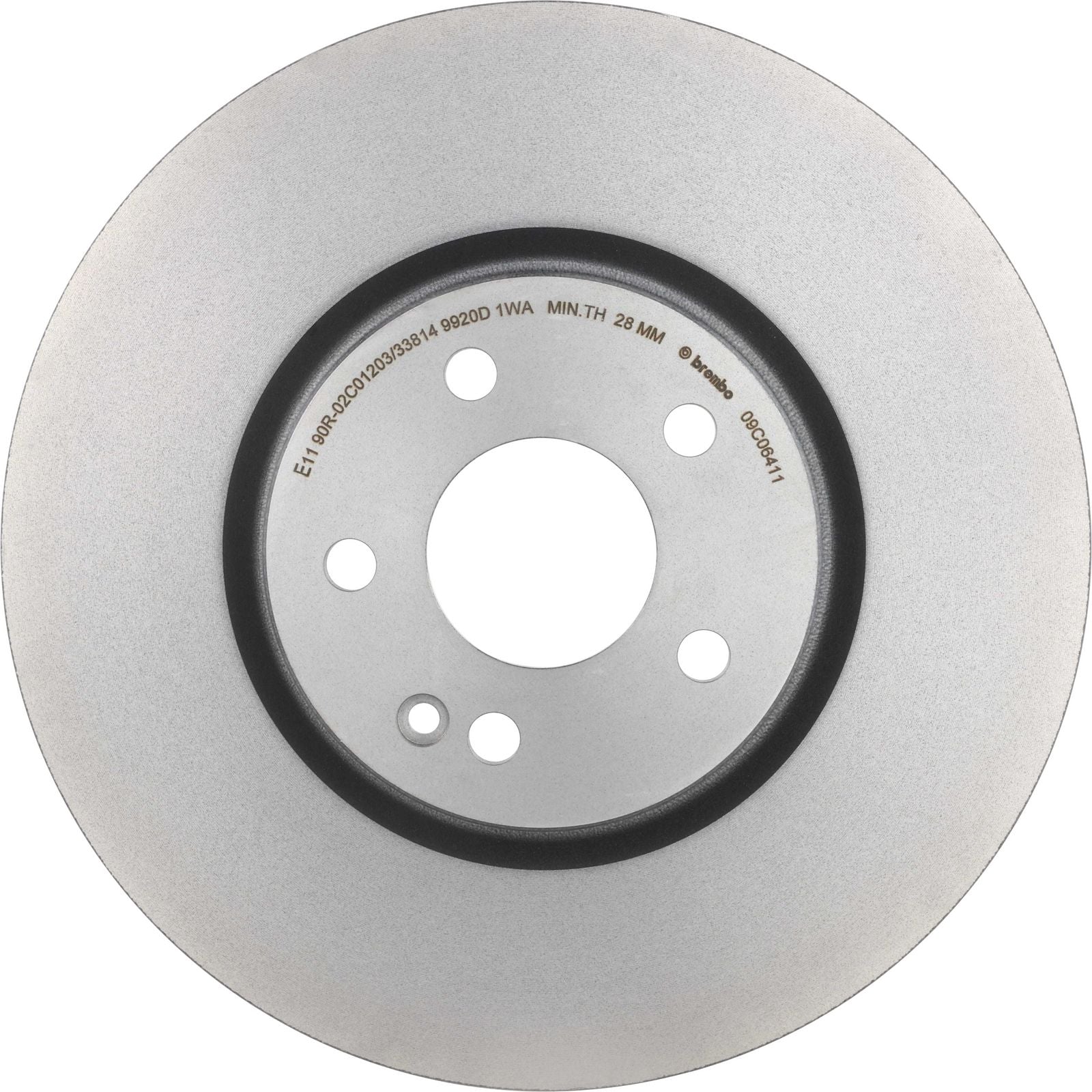 PRIME UV Coated Front Disc Brake Rotor - 09.C064.11_03