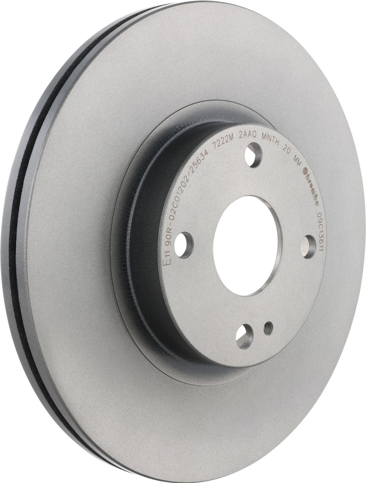 PRIME UV Coated Front Disc Brake Rotor - 09.C136.11_01