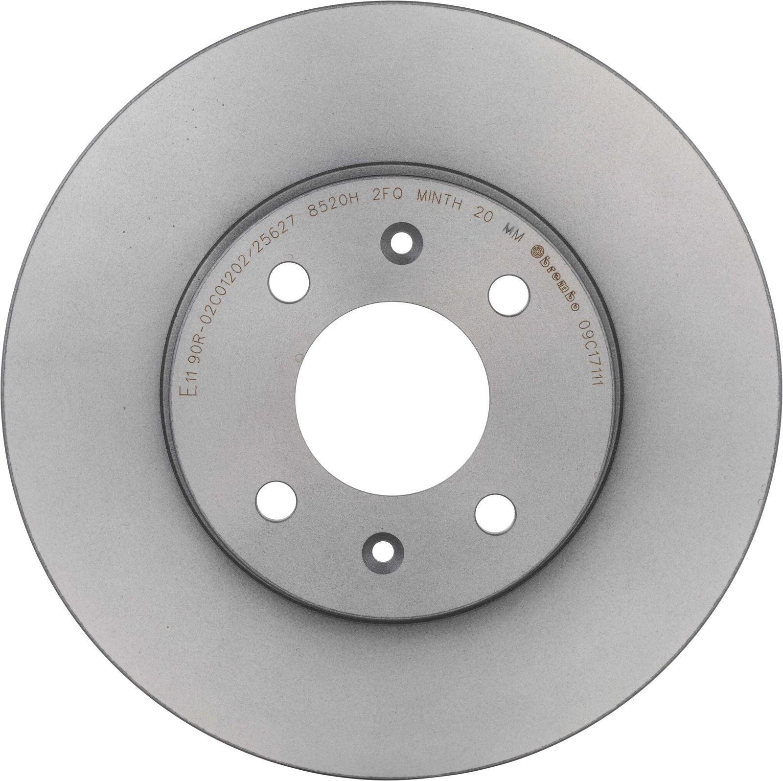 PRIME UV Coated Front Disc Brake Rotor - 09.C171.11_03