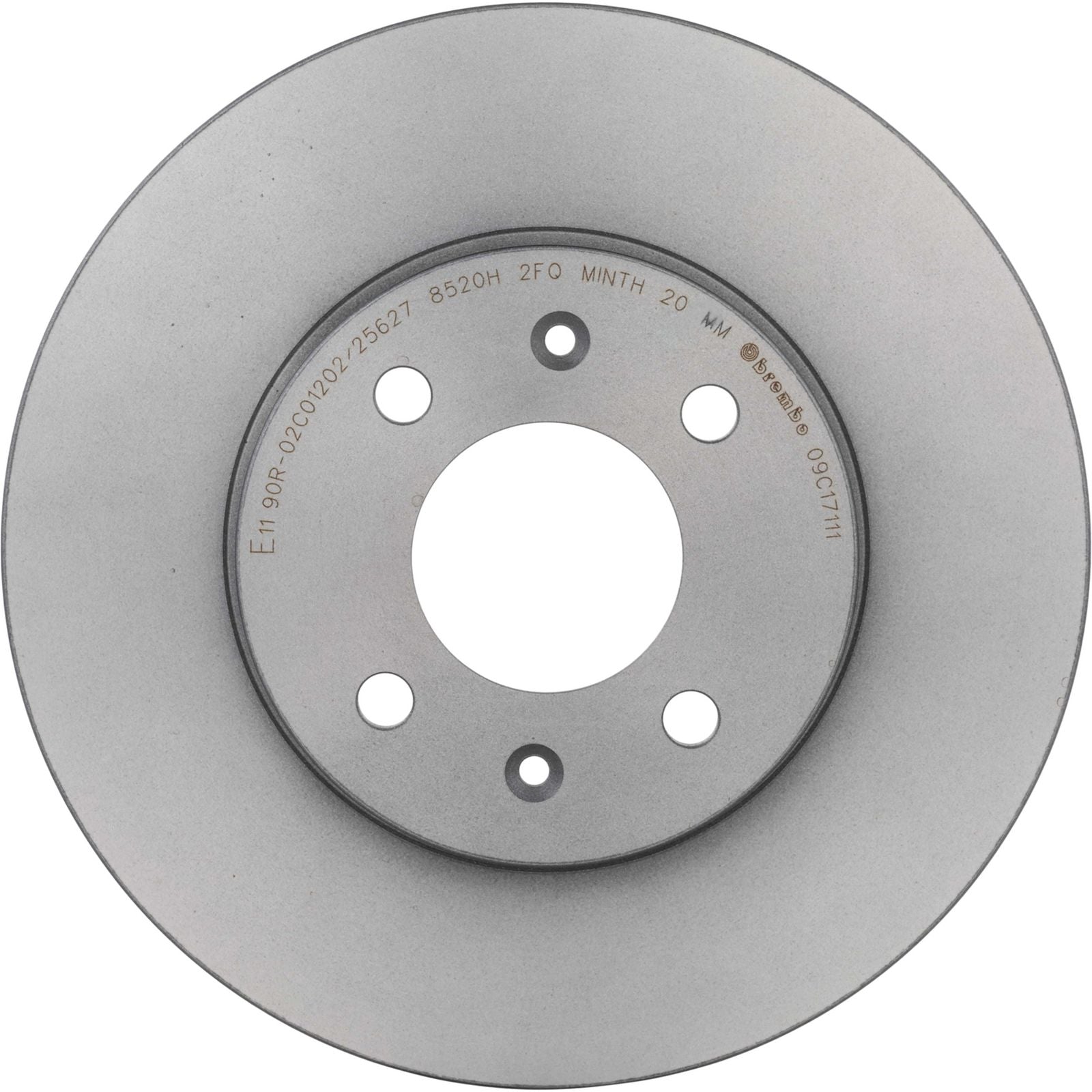 PRIME UV Coated Front Disc Brake Rotor - 09.C171.11_06