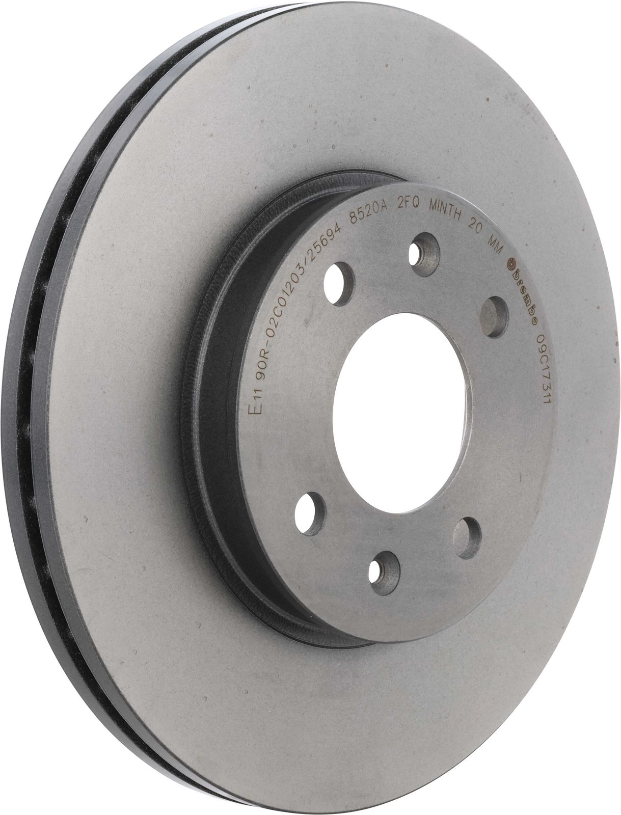 PRIME UV Coated Front Disc Brake Rotor - 09.C173.11_01
