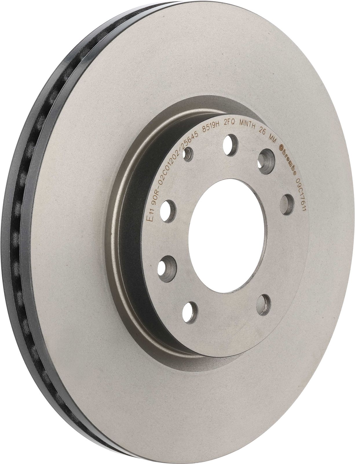 PRIME UV Coated Front Disc Brake Rotor - 09.C176.11_01