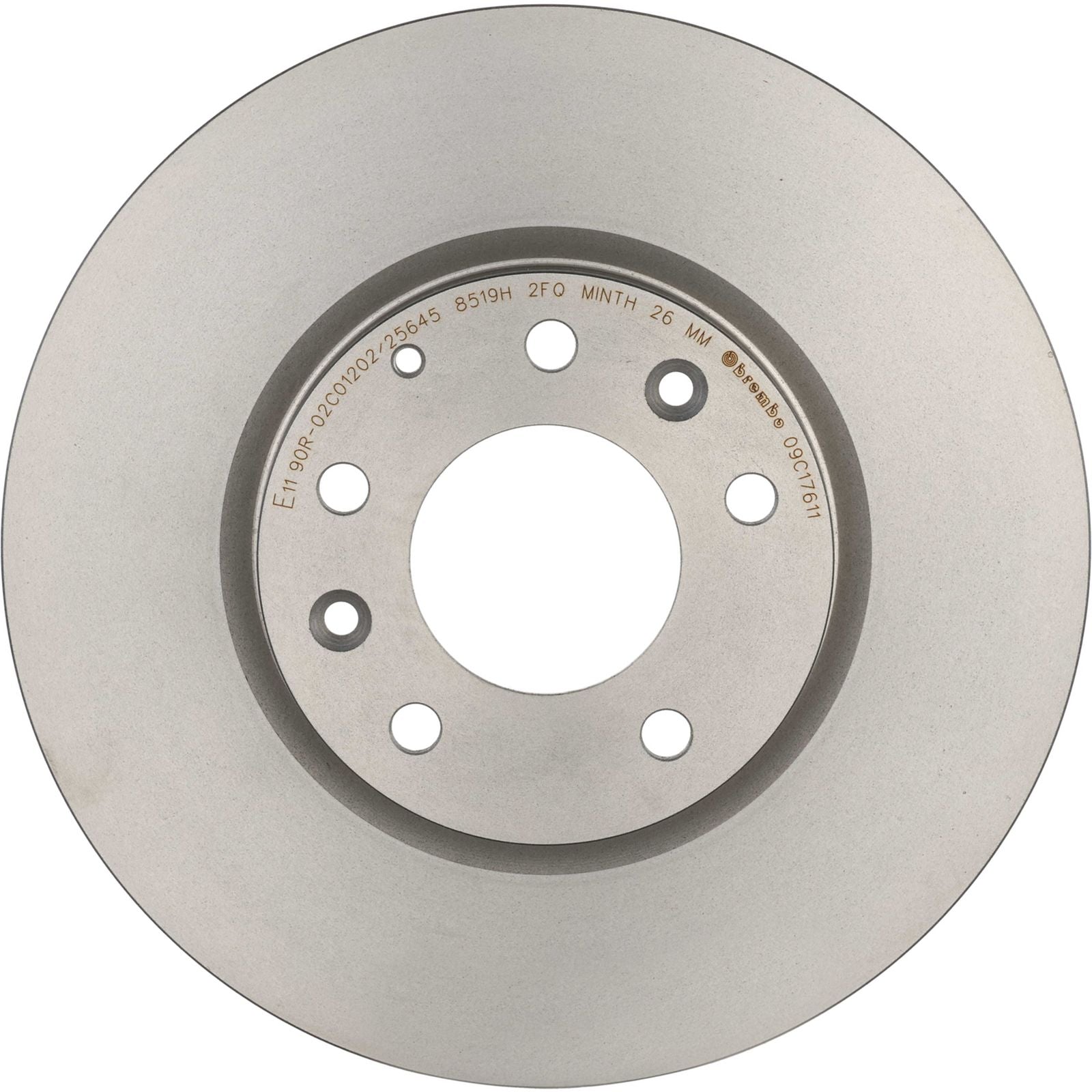 PRIME UV Coated Front Disc Brake Rotor - 09.C176.11_04