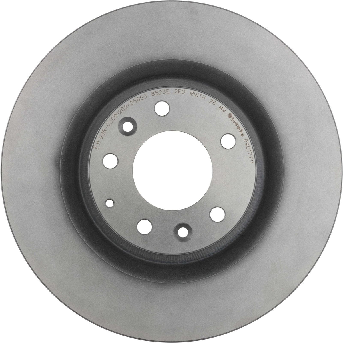 PRIME UV Coated Front Disc Brake Rotor - 09.C177.11_05