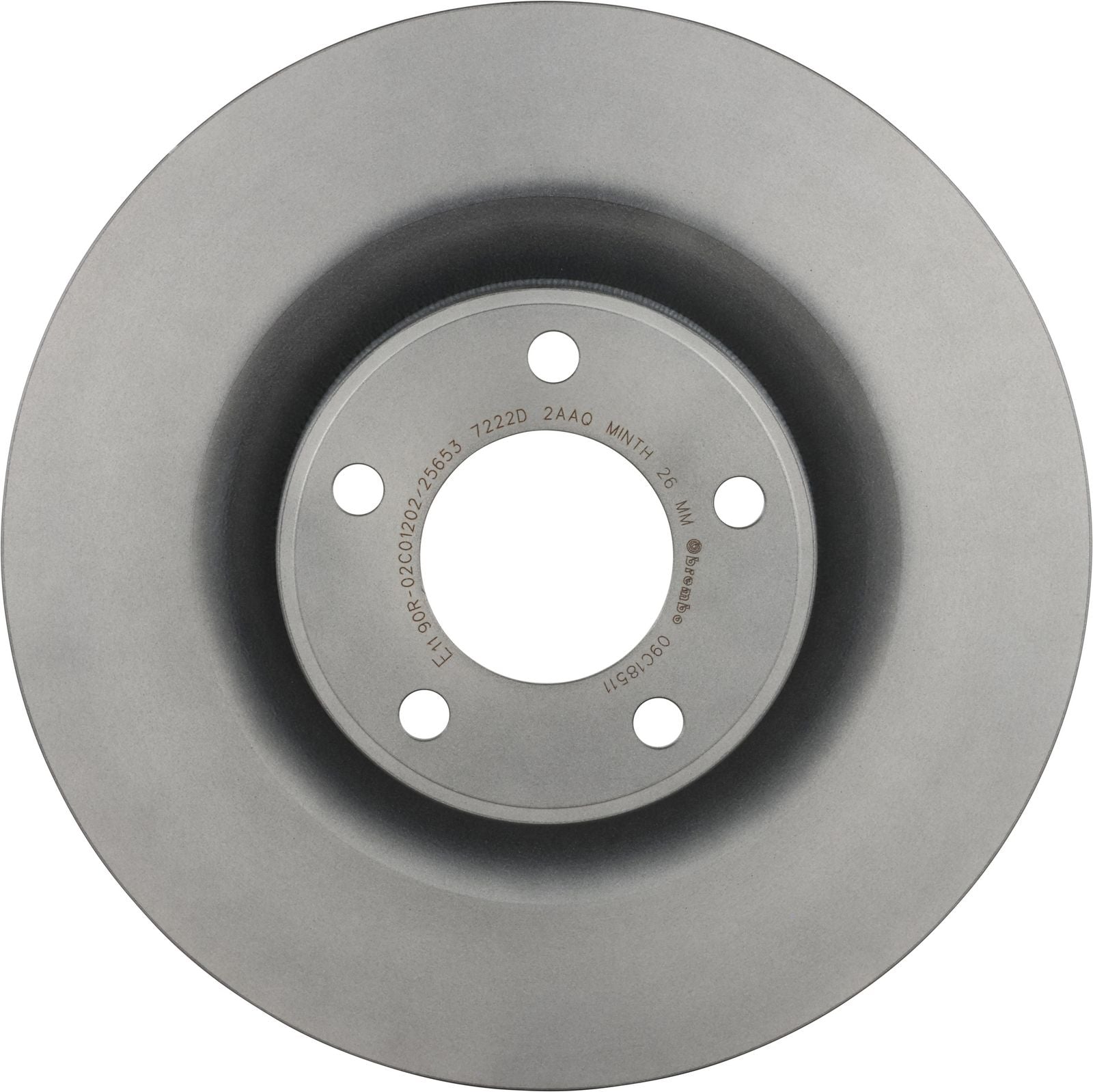 PRIME UV Coated Front Disc Brake Rotor - 09.C185.11_03