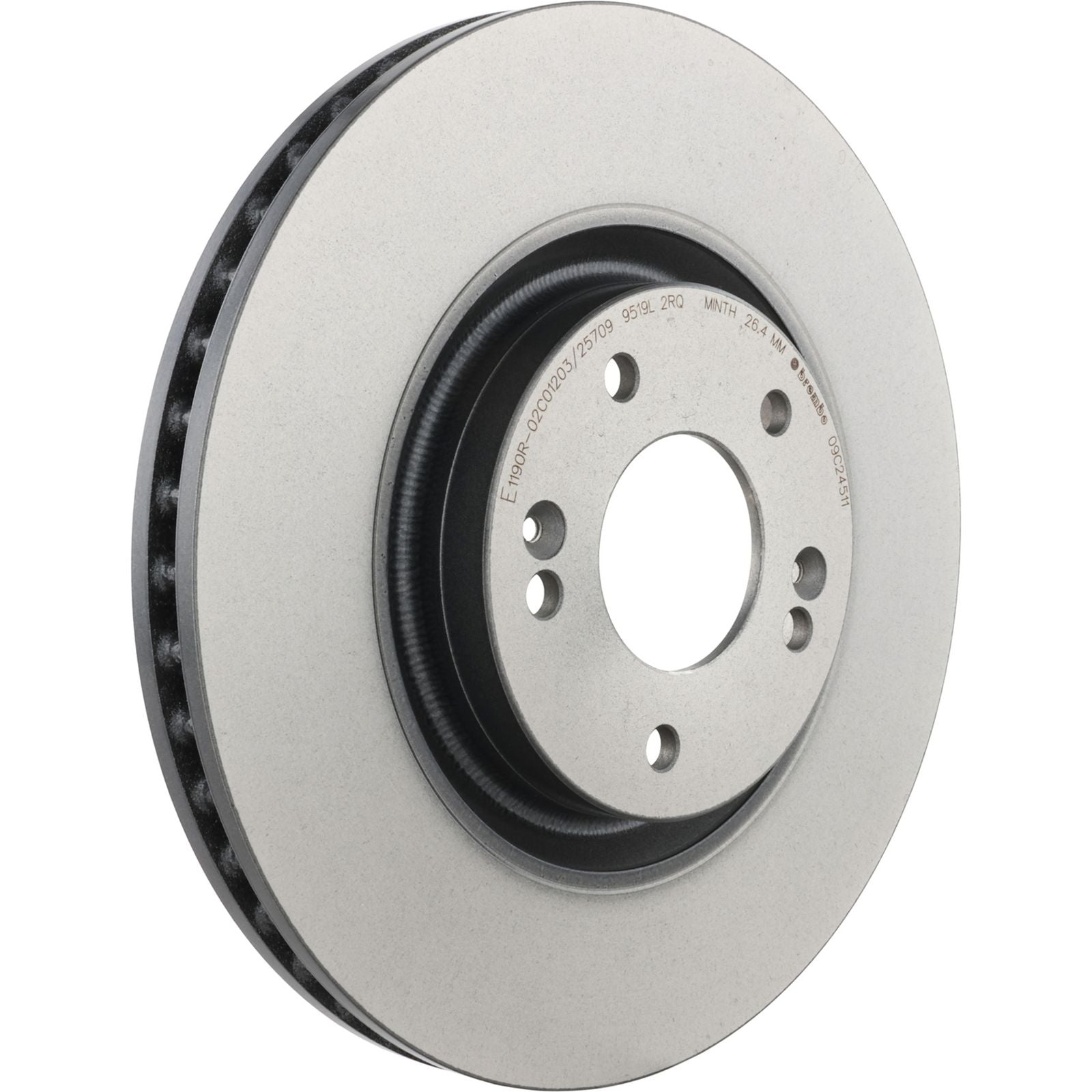 PRIME UV Coated Front Disc Brake Rotor - 09.C245.11_05