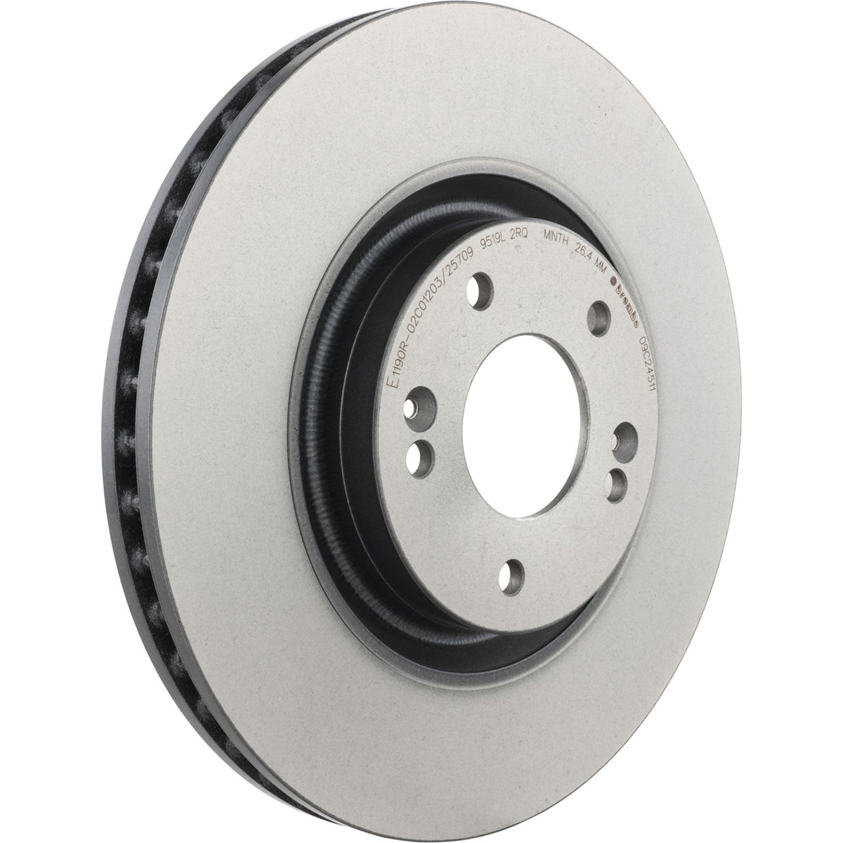PRIME UV Coated Front Disc Brake Rotor - 09.C245.11_05