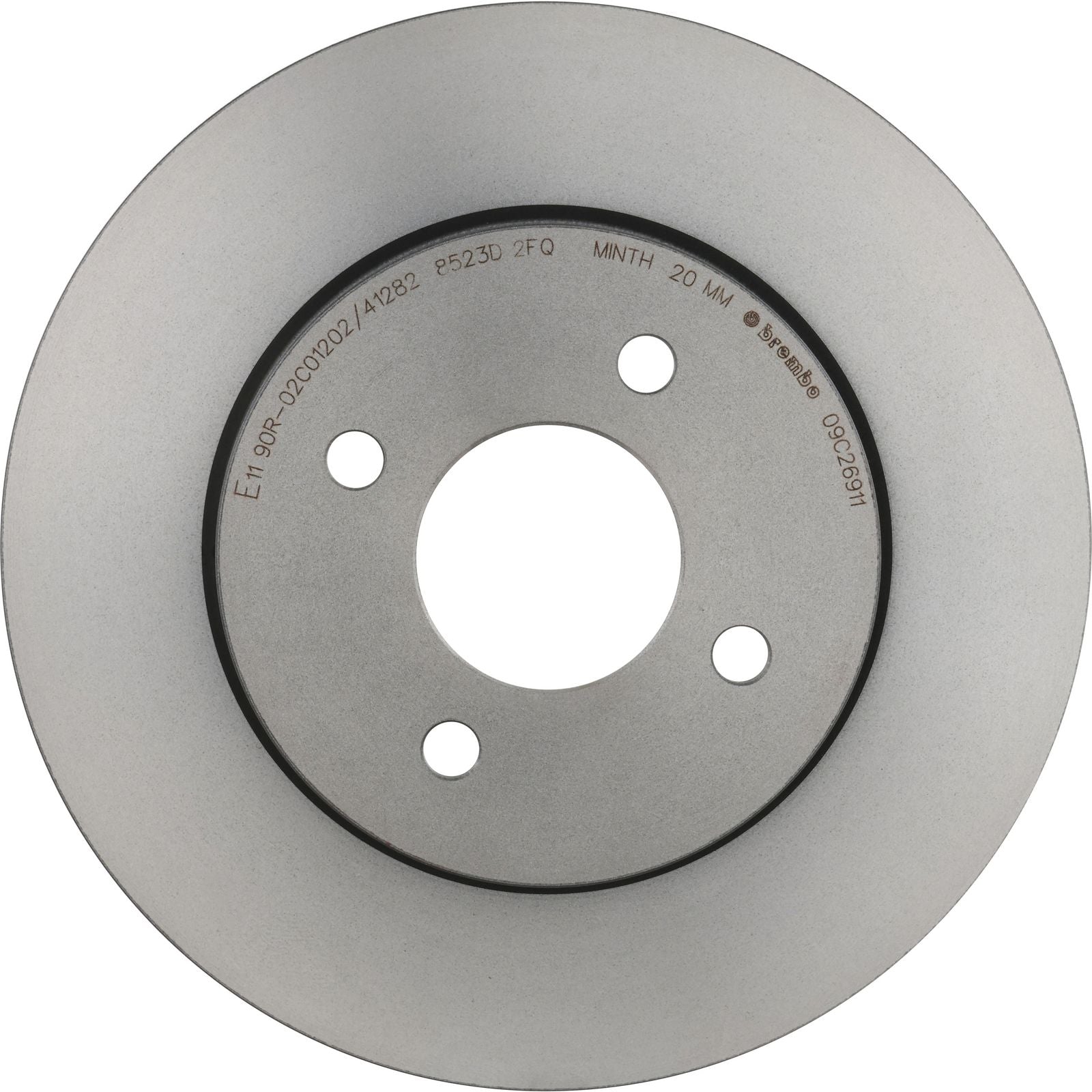 PRIME UV Coated Front Disc Brake Rotor - 09.C269.11_03