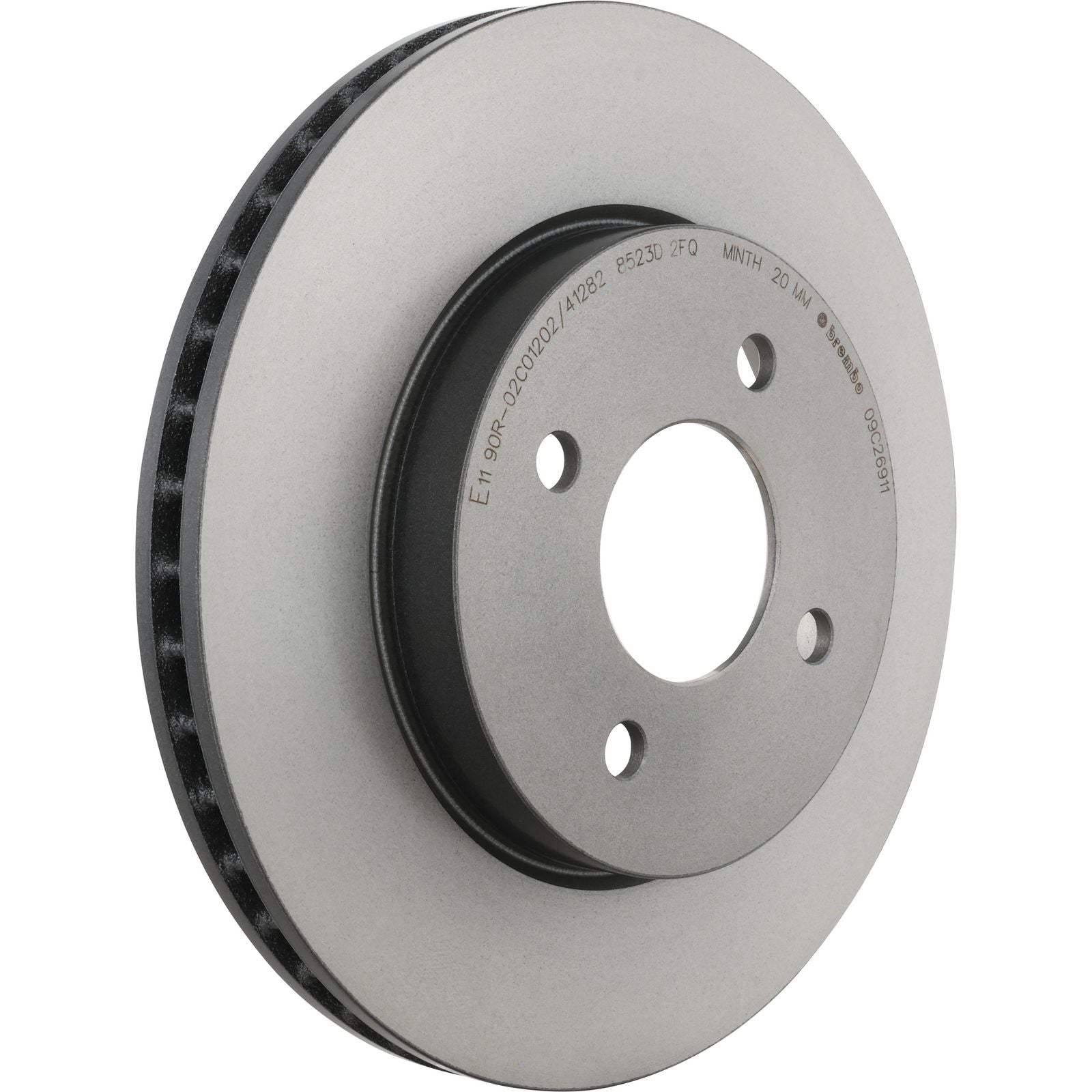 PRIME UV Coated Front Disc Brake Rotor - 09.C269.11_01