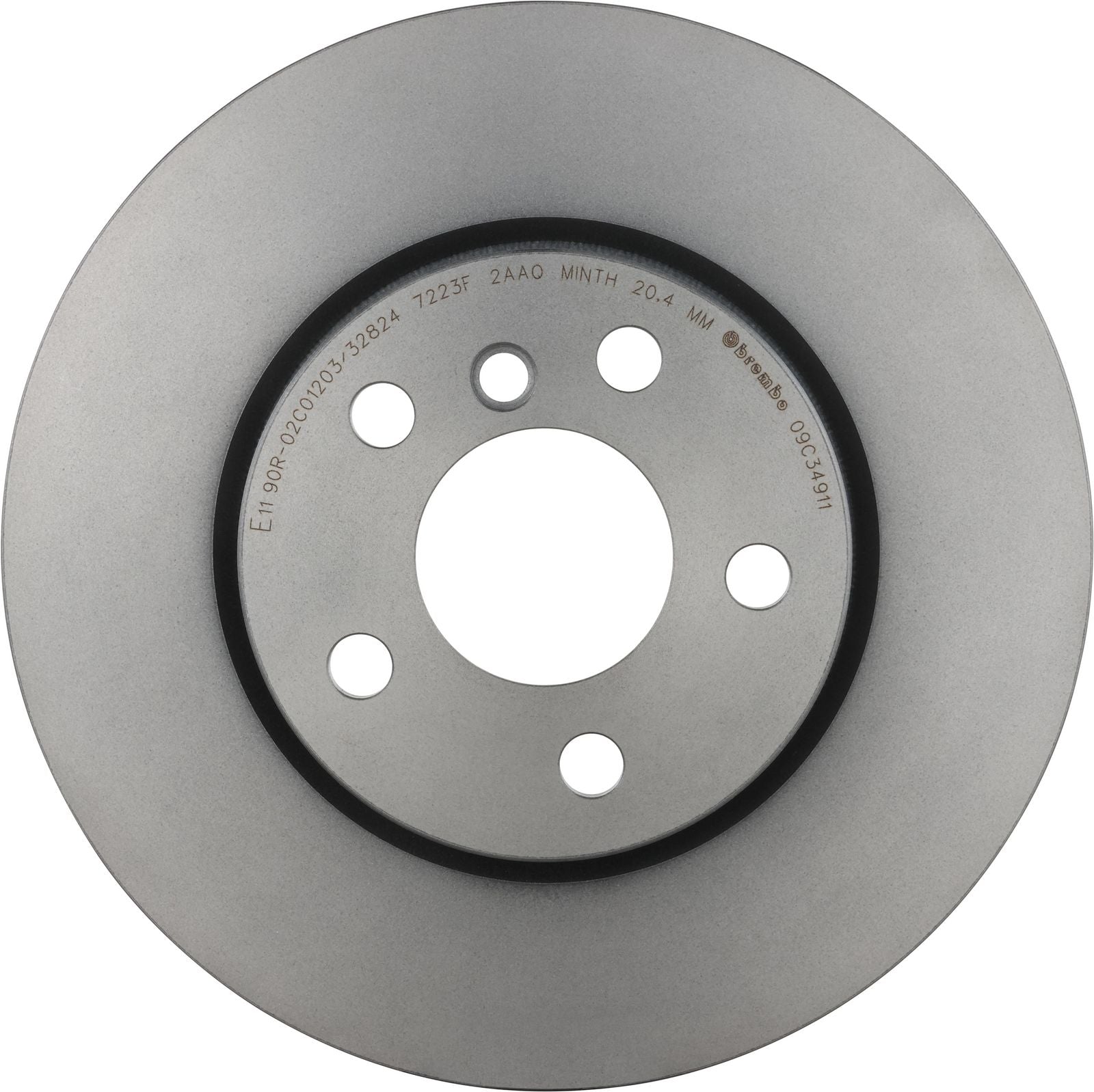 PRIME UV Coated Front Disc Brake Rotor - 09.C349.11_03