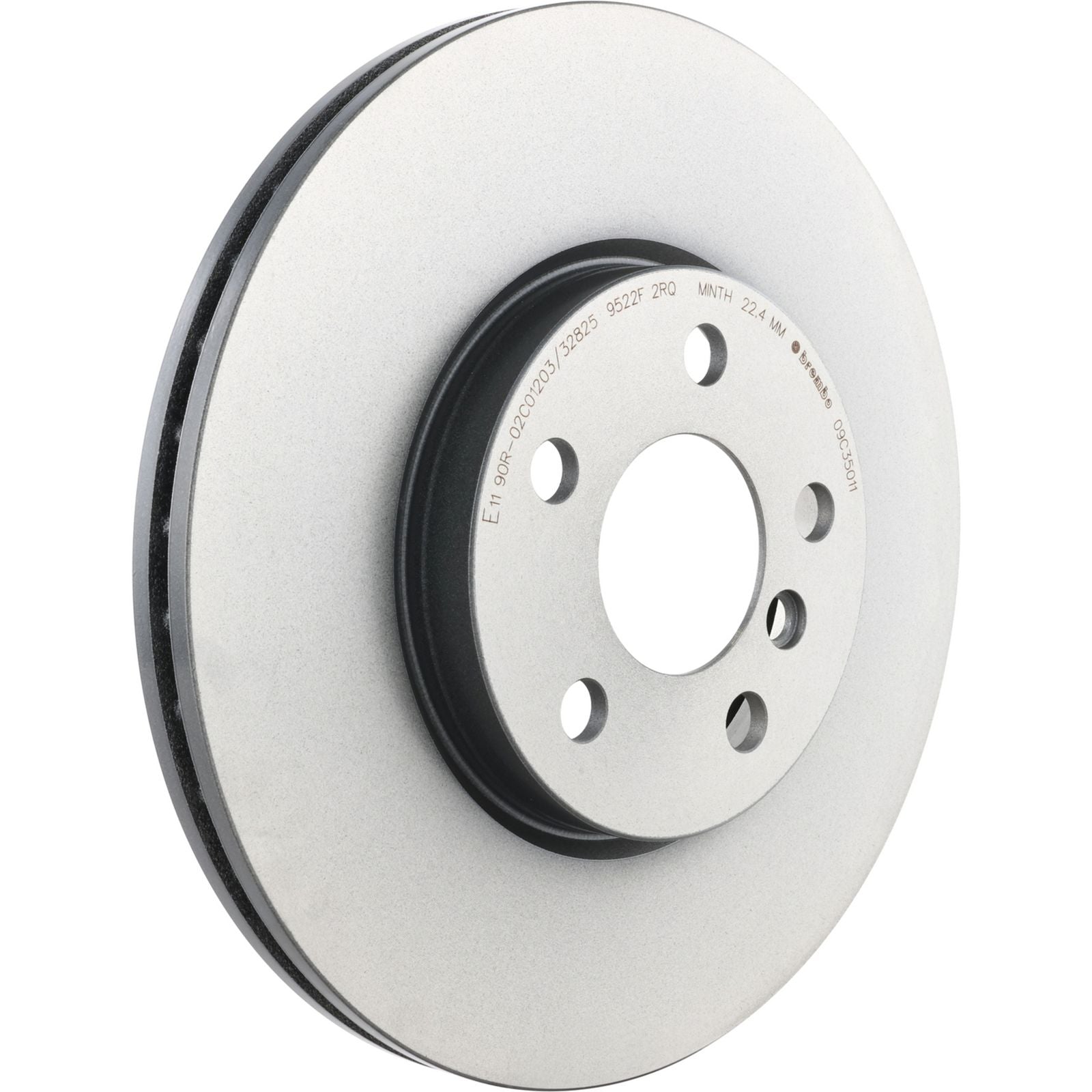 PRIME UV Coated Front Disc Brake Rotor - 09.C350.11_02