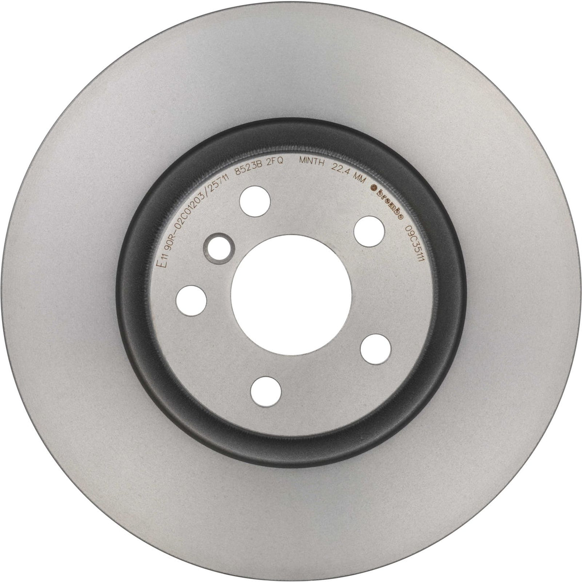 PRIME UV Coated Front Disc Brake Rotor - 09.C351.11_04