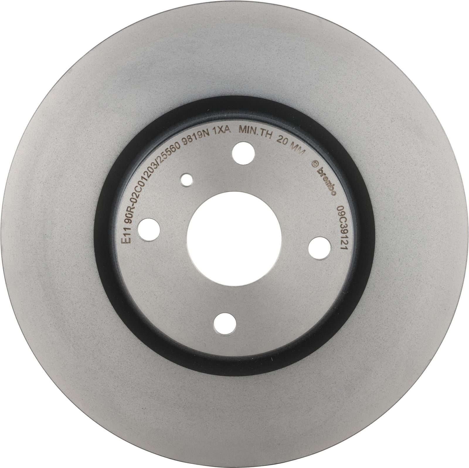 PRIME UV Coated Front Disc Brake Rotor - 09.C391.21_03