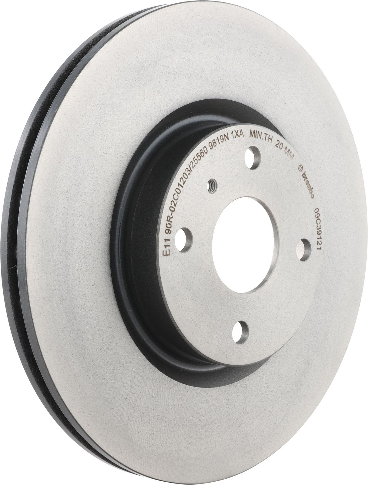 PRIME UV Coated Front Disc Brake Rotor - 09.C391.21_01