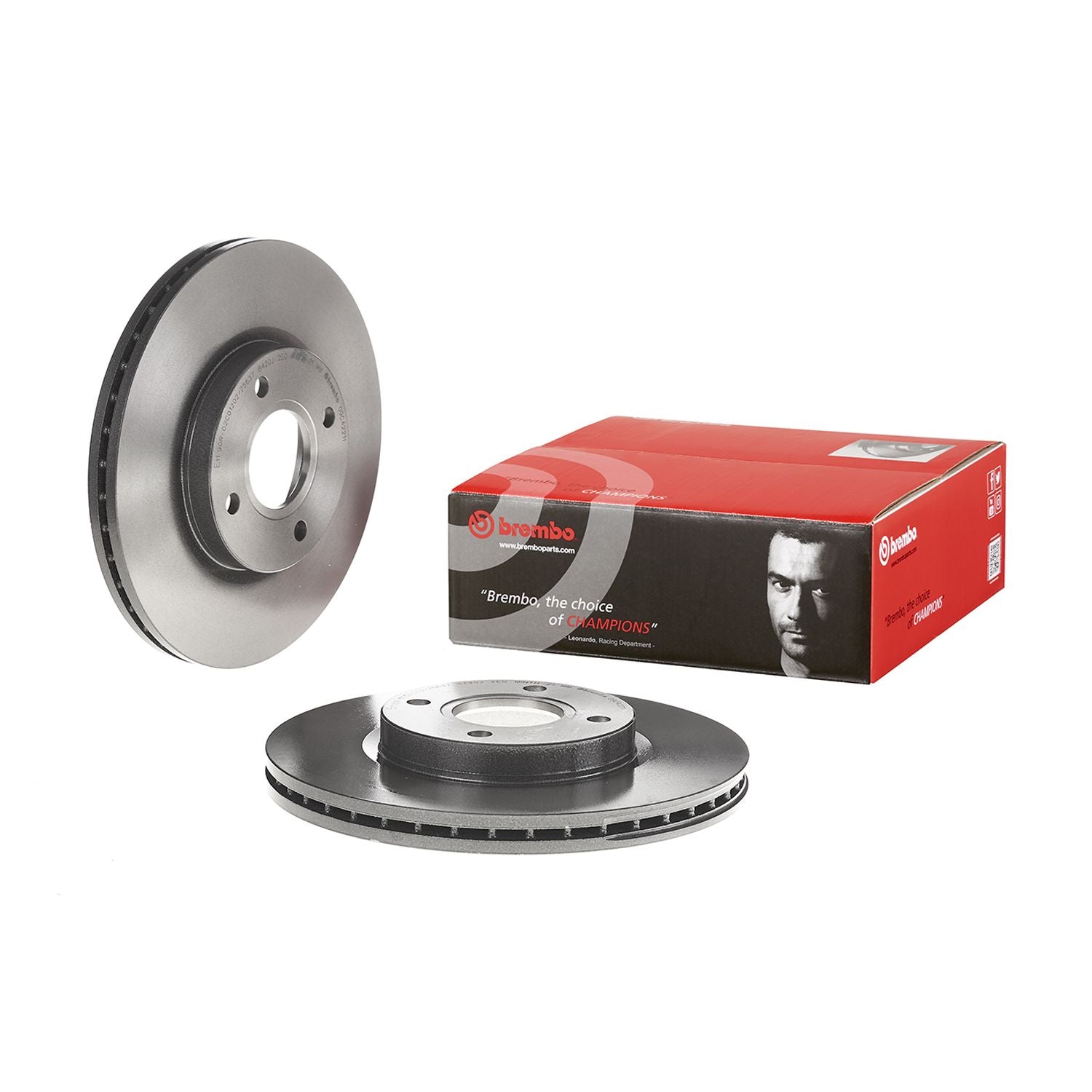 PRIME UV Coated Front Disc Brake Rotor - 09.C422.11_01