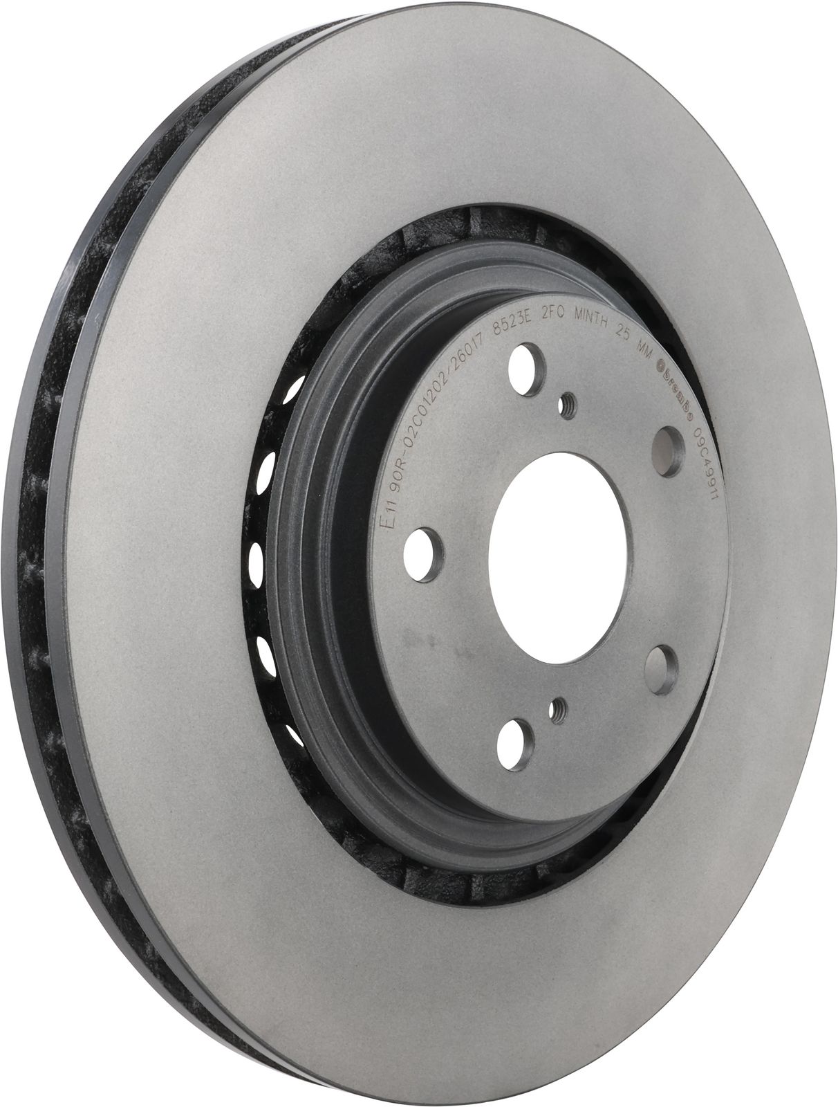 PRIME UV Coated Front Disc Brake Rotor - 09.C499.11_01