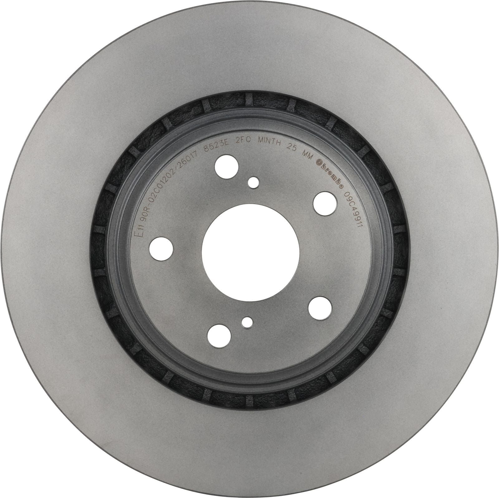 PRIME UV Coated Front Disc Brake Rotor - 09.C499.11_03