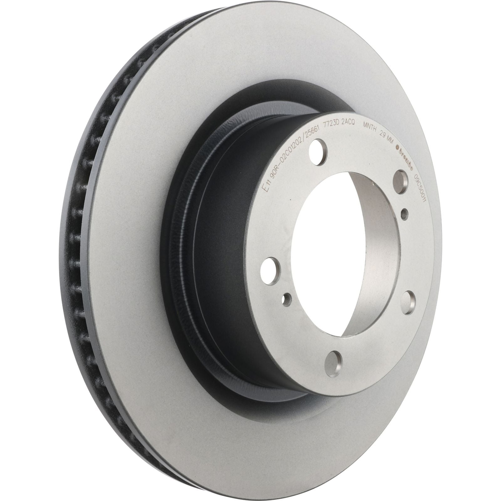 PRIME UV Coated Front Disc Brake Rotor - 09.C500.11_04