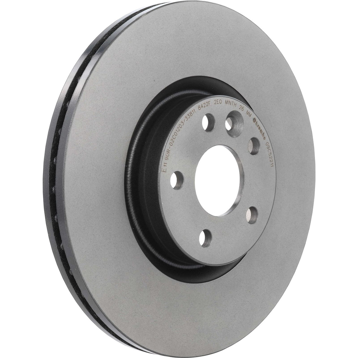 PRIME UV Coated Front Disc Brake Rotor - 09.C522.11_01