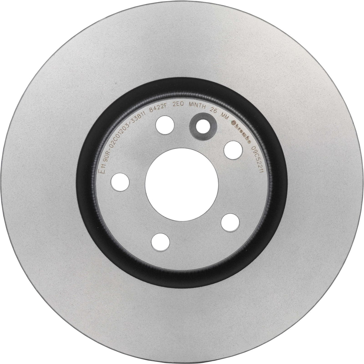 PRIME UV Coated Front Disc Brake Rotor - 09.C522.11_03