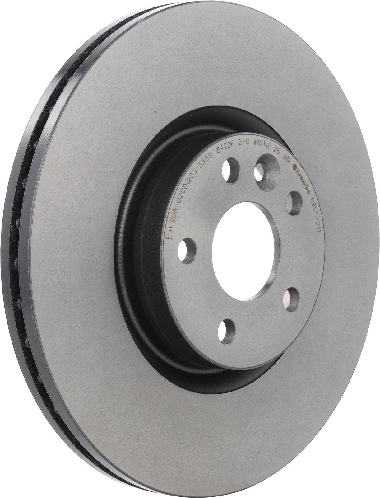 PRIME UV Coated Front Disc Brake Rotor - 09.C522.11_01