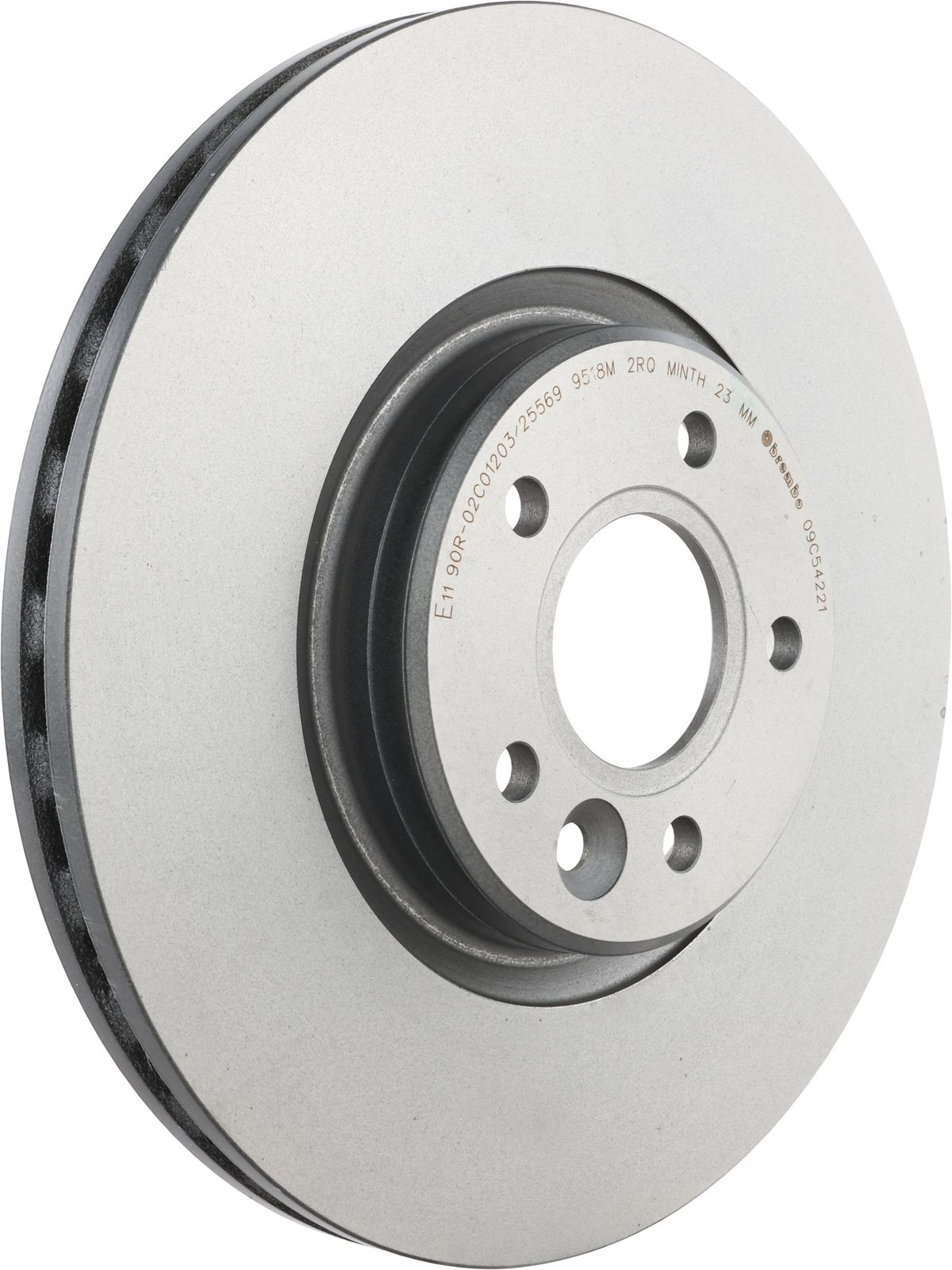 PRIME UV Coated Front Disc Brake Rotor - 09.C542.21_01