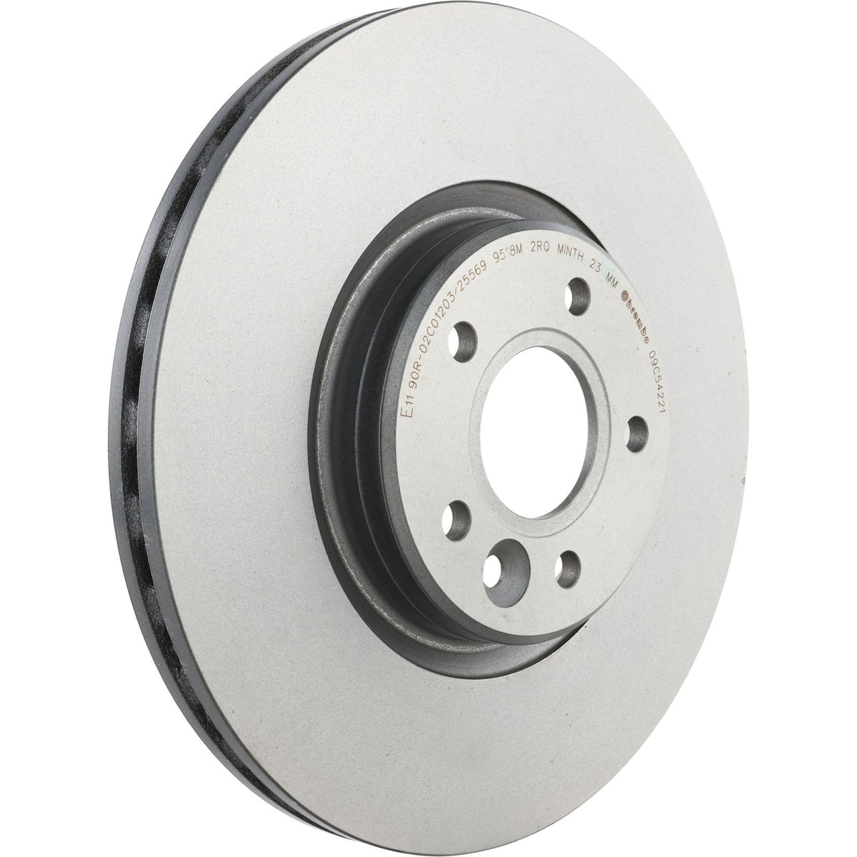 PRIME UV Coated Front Disc Brake Rotor - 09.C542.21_01