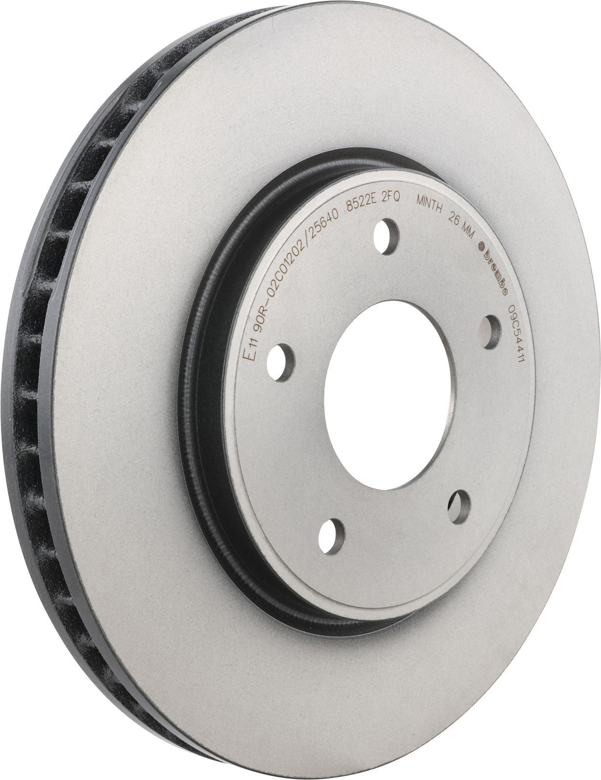 PRIME UV Coated Front Disc Brake Rotor - 09.C544.11_01