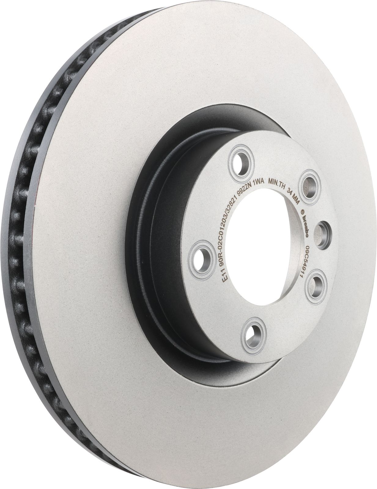PRIME UV Coated Front Disc Brake Rotor - 09.C549.11_01