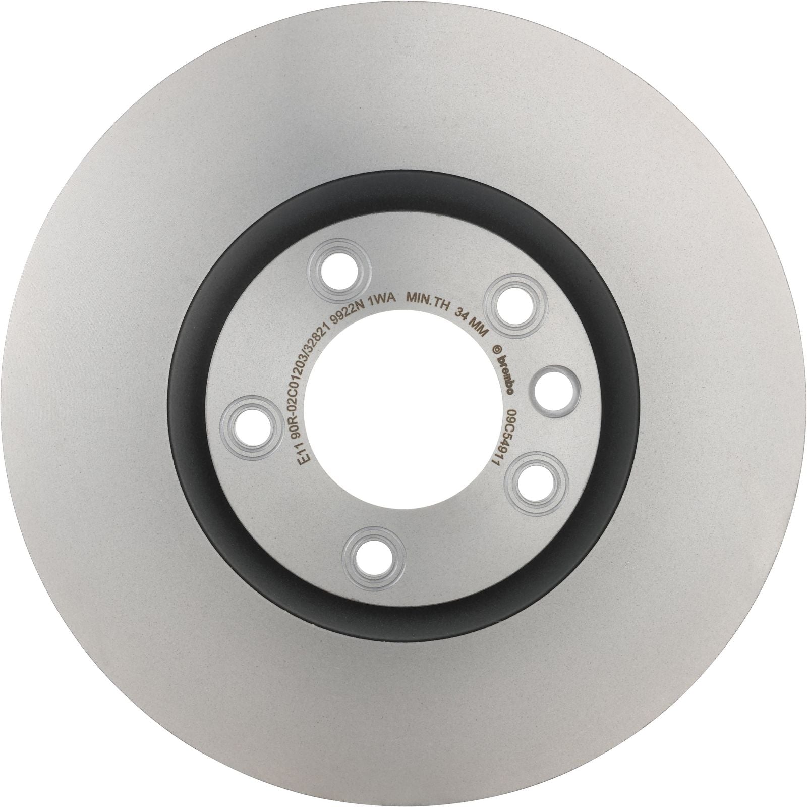 PRIME UV Coated Front Disc Brake Rotor - 09.C549.11_03