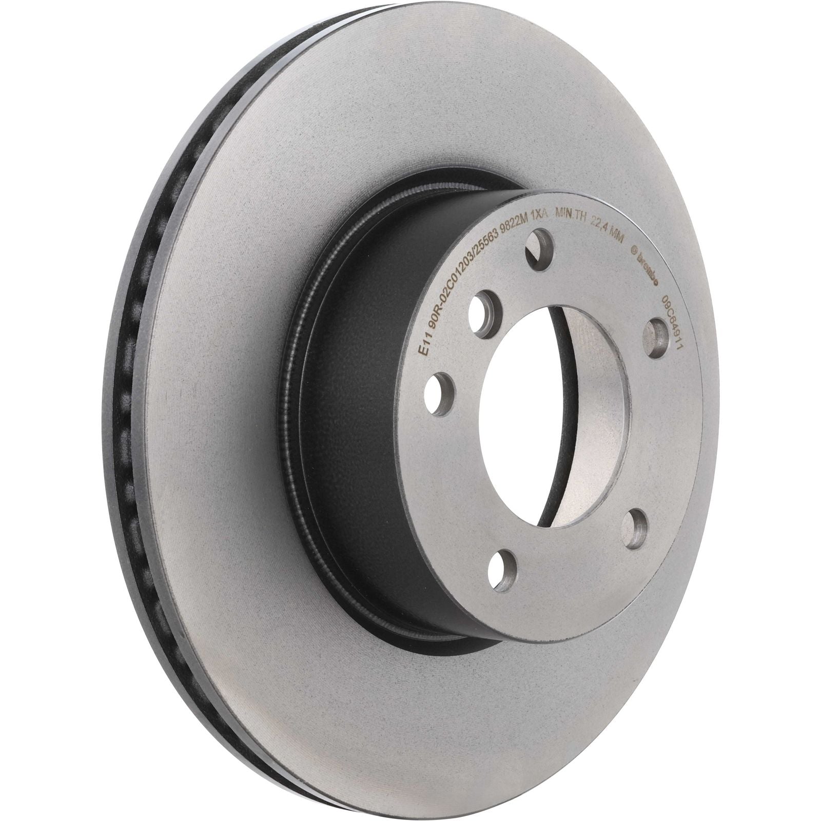 PRIME UV Coated Front Disc Brake Rotor - 09.C649.11_01