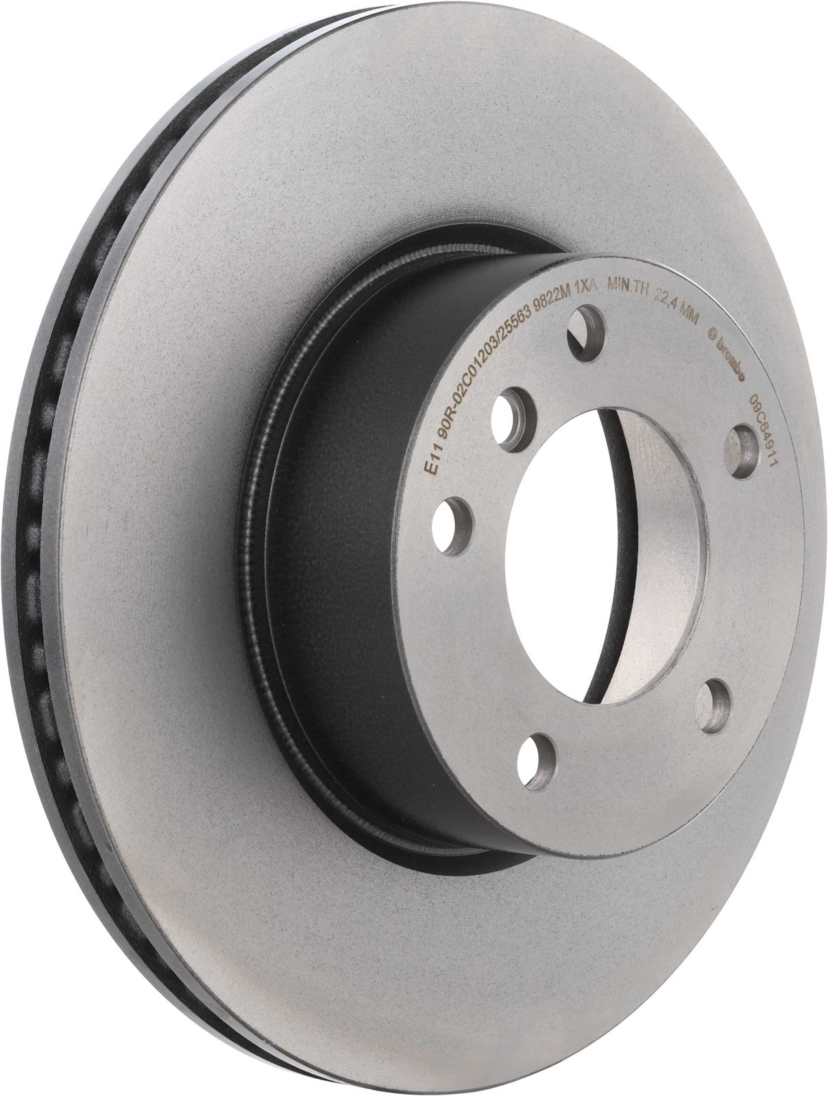 PRIME UV Coated Front Disc Brake Rotor - 09.C649.11_01