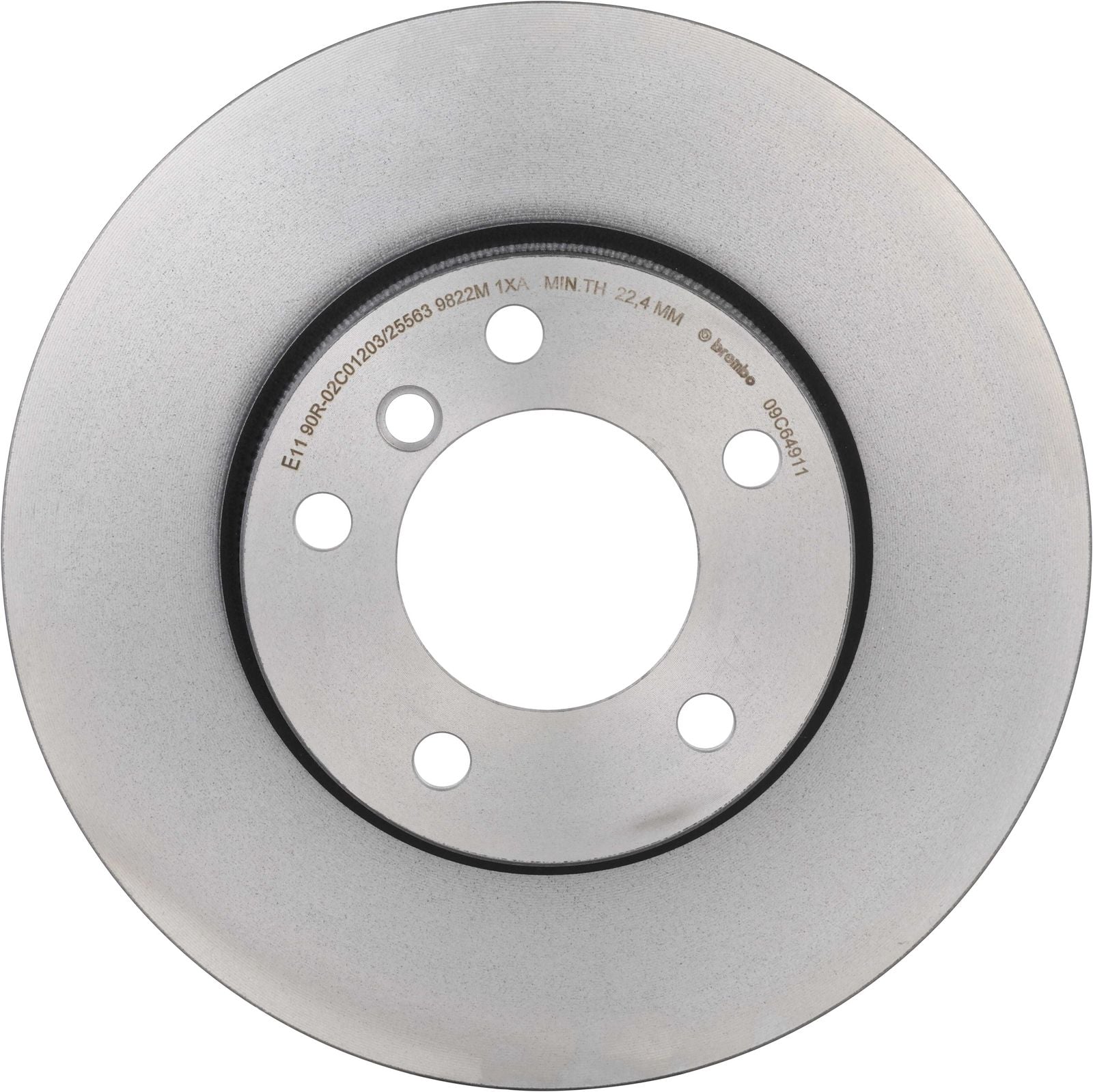 PRIME UV Coated Front Disc Brake Rotor - 09.C649.11_03