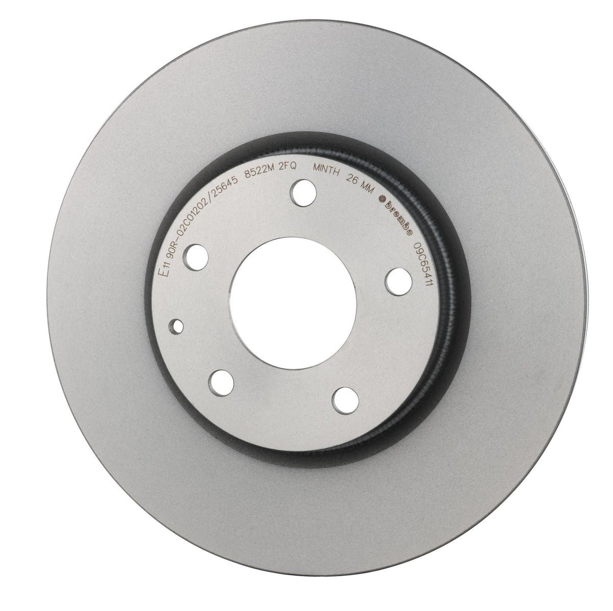 PRIME UV Coated Front Disc Brake Rotor - 09.C654.11_08