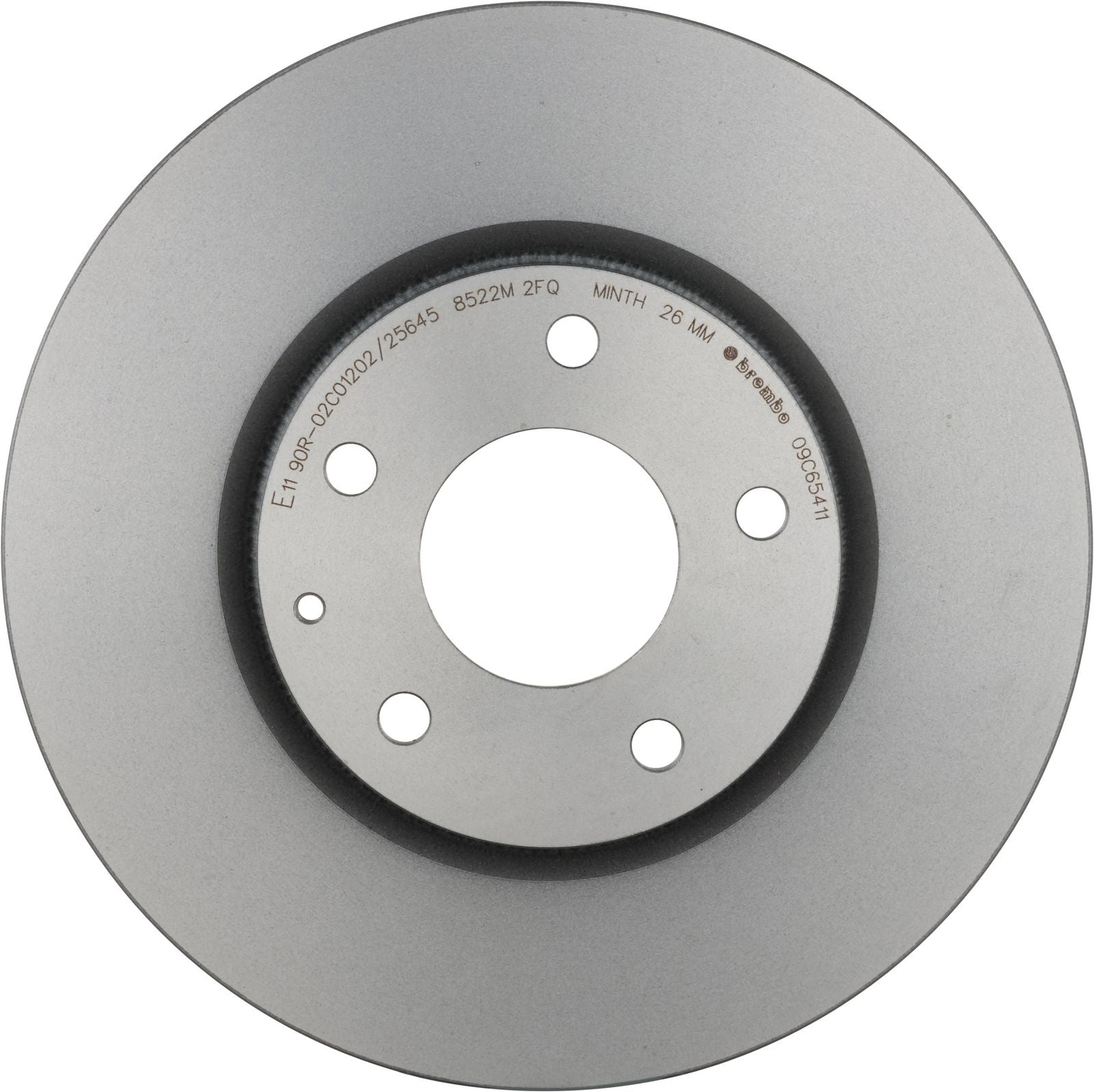 PRIME UV Coated Front Disc Brake Rotor - 09.C654.11_03