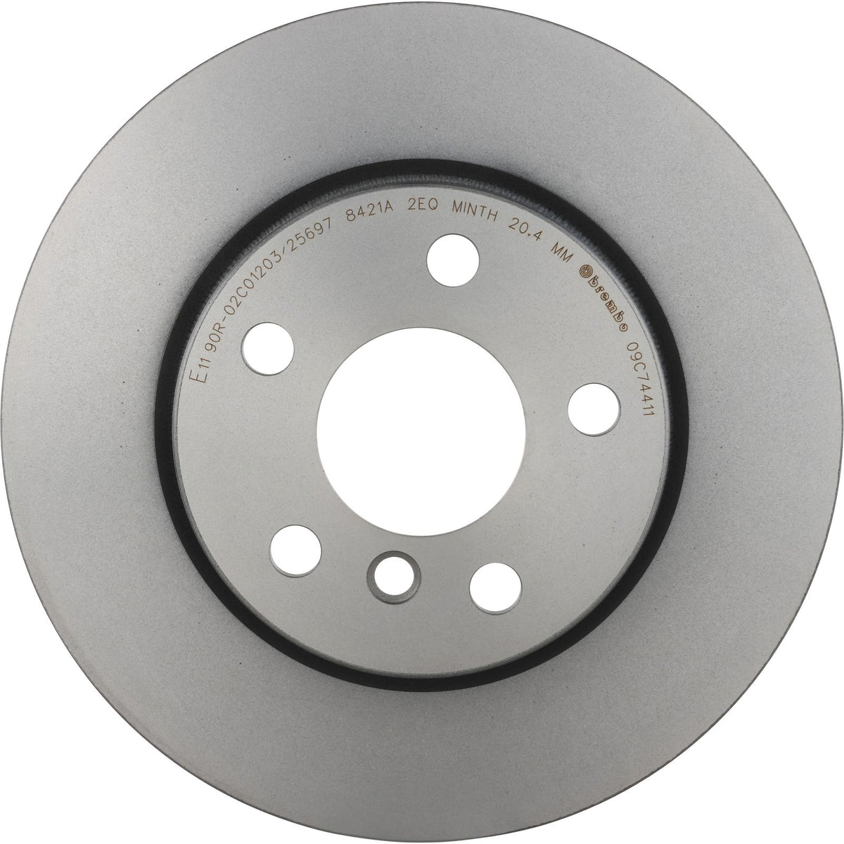 PRIME UV Coated Front Disc Brake Rotor - 09.C744.11_03