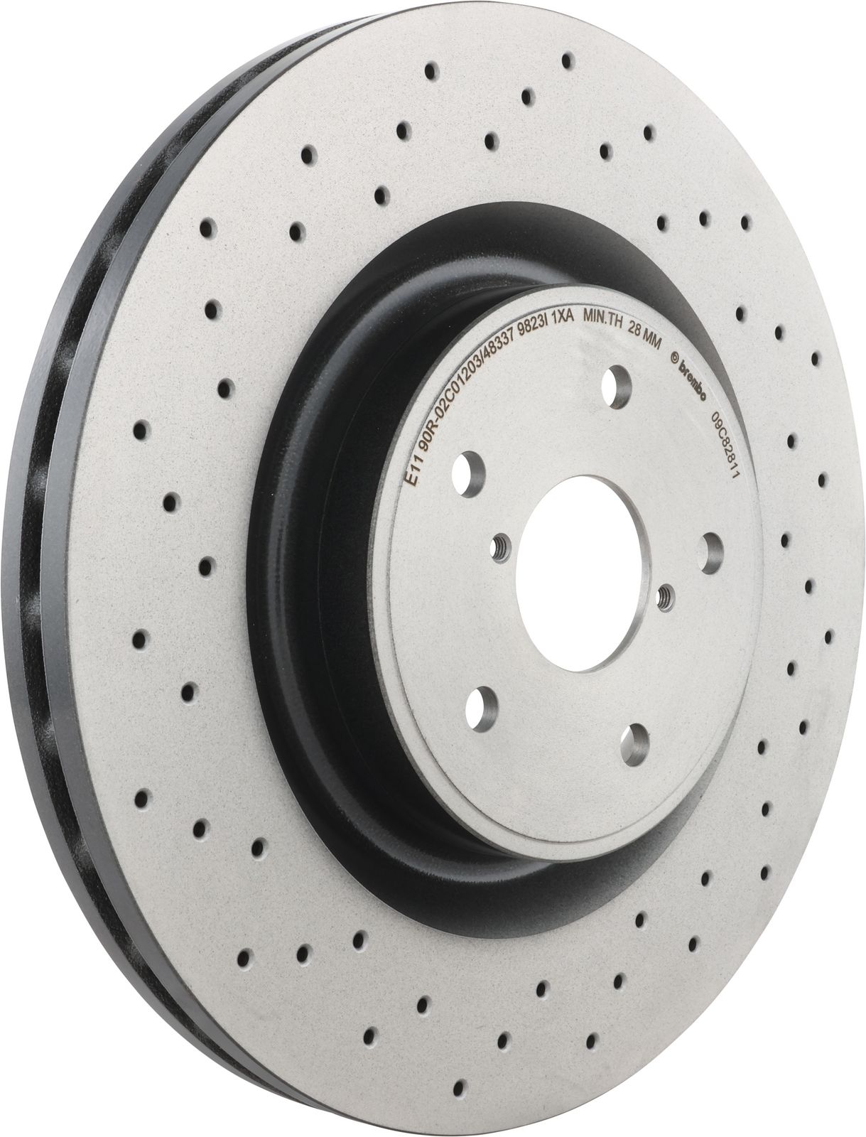 PRIME UV Coated Front Disc Brake Rotor - 09.C828.11_01
