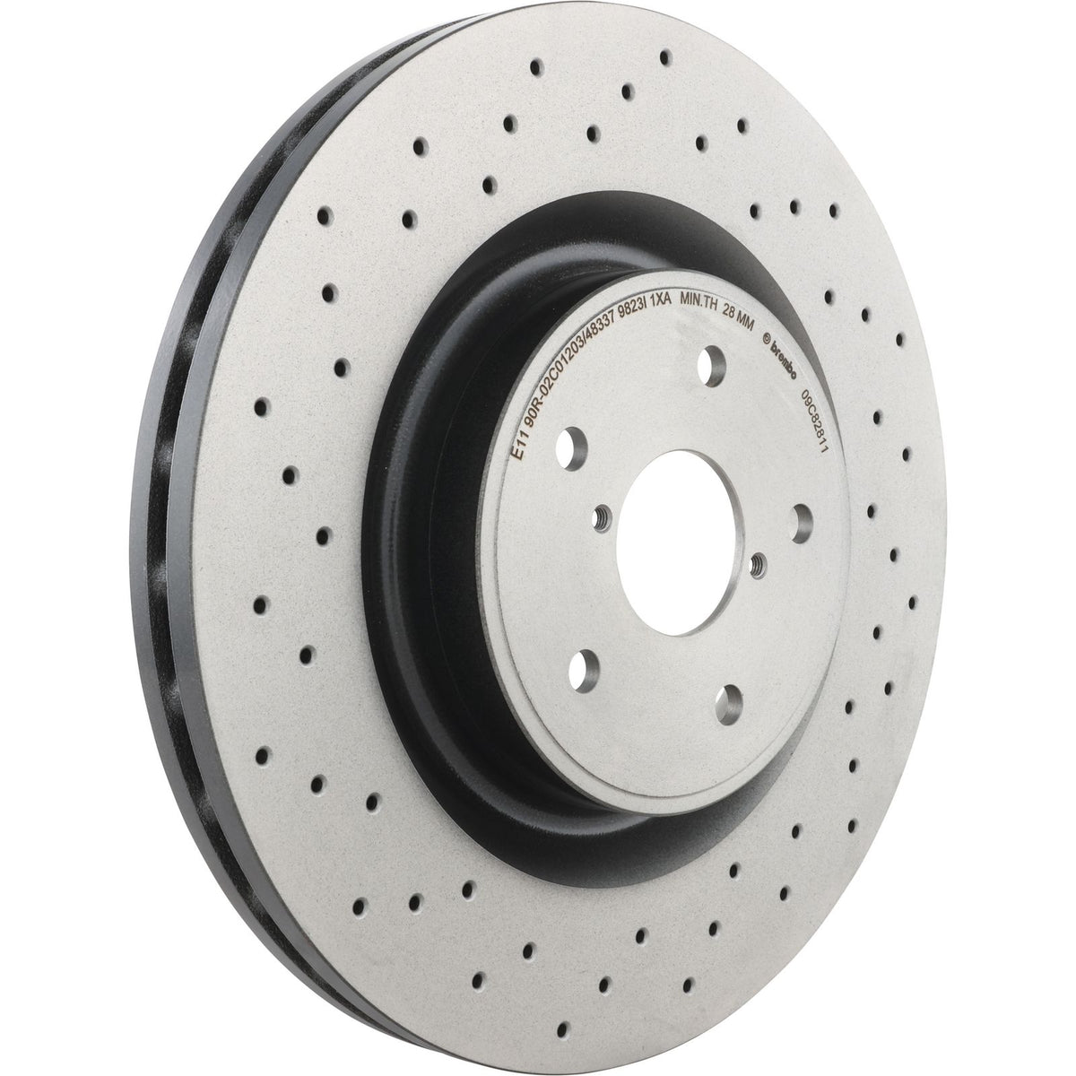 PRIME UV Coated Front Disc Brake Rotor - 09.C828.11_01