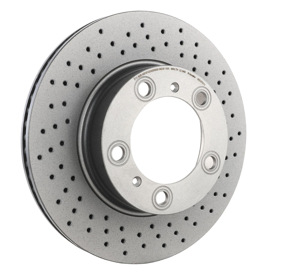 PRIME UV Coated Front Disc Brake Rotor - 09.C879.11_29